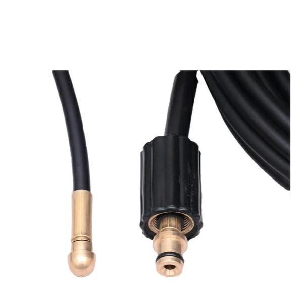 Sefee Washers Hose Drain Pipe Cleaning Kit for Bosch High Pressure Washer- 10 Meter | Easy to Connect for Home Gardening, Lawn, Car Wash, Floor Clean, Pet Bath, Play Area_S D Kit 10
 - Black