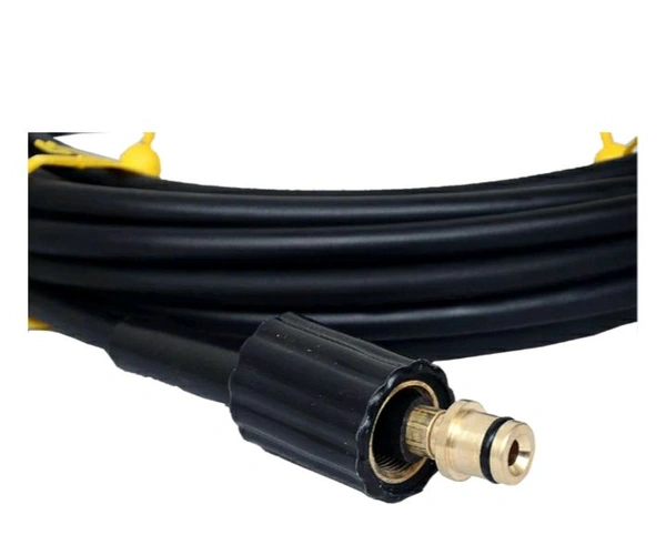 Sefee Washers Hose Drain Pipe Cleaning Kit for Bosch High Pressure Washer- 10 Meter | Easy to Connect for Home Gardening, Lawn, Car Wash, Floor Clean, Pet Bath, Play Area_S D Kit 10
 - Black
