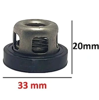 Sefee HTP Pump Repair Kit of 6 ValveWasher, 6 Non Return Valve, 9 Piston GlenWashers 16 L Backpack Sprayer - 2/4/6, Black