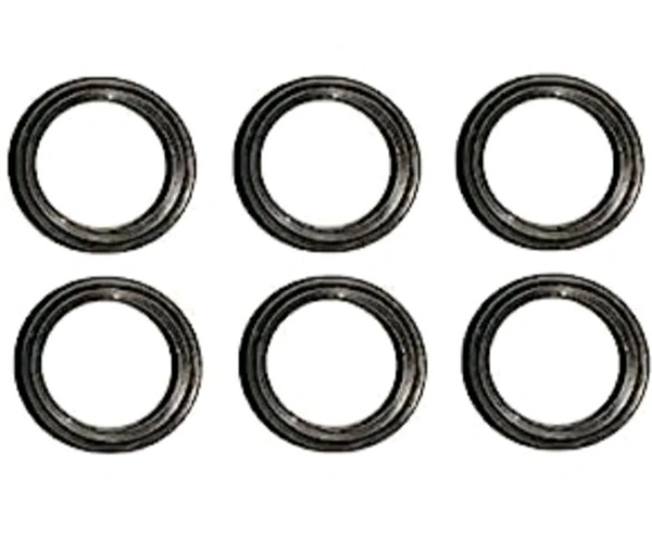 Sefee HTP Pump Repair Kit of 6 ValveWasher, 6 Non Return Valve, 9 Piston GlenWashers 16 L Backpack Sprayer - 2/4/6, Black