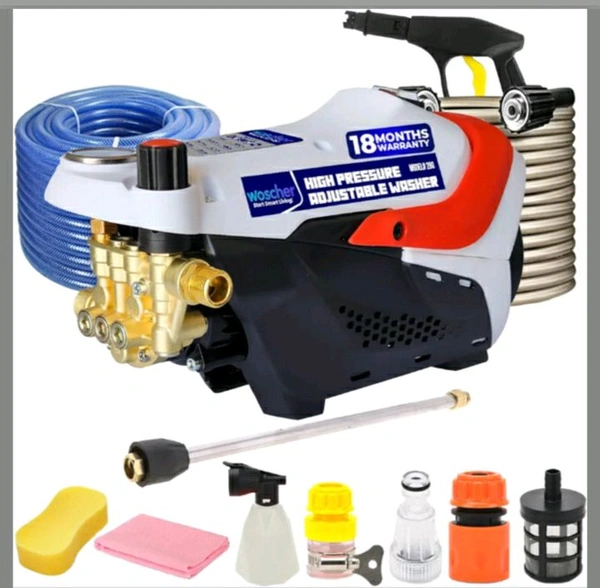 Sefee Woscher Car Washer High Pressure Gun Pressure Washer for Car, Pressure Adjustable Car Washing Pump for Car, Bike and Home Use Cleaning |18 Months Warranty | 2200 Watts | 160 Bars |
300+ bought in past month - Mauve