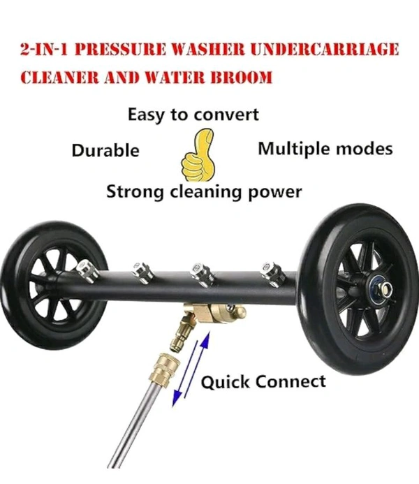 Sefee Painter Spray Gun (LABEL) High Pressure Water Broom for Pressure Washing, WBG-14 with 4 Nozzles.
17%
off

 - Dorado