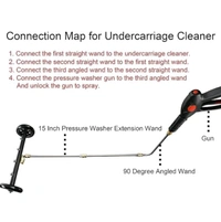 Sefee Painter Spray Gun (LABEL) High Pressure Water Broom for Pressure Washing, WBG-14 with 4 Nozzles.
17%
off

 - Dorado
