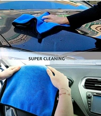 Microfiber Cleaning Cloths, 1 pcs 40x60ms 600GSM Multi-Color Highly Absorbent, Lint and Streak Free, Multi - Purpose Wash Cloth for Kitchen, Car, Window, Stainless Steel… See less₹  - Gray