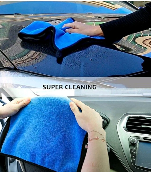 Microfiber Cleaning Cloths, 1 pcs 40x60ms 600GSM Multi-Color Highly Absorbent, Lint and Streak Free, Multi - Purpose Wash Cloth for Kitchen, Car, Window, Stainless Steel… See less₹  - Gray