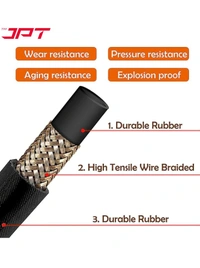 JPT Heavy Duty 15-Metre Pressure Washer Hose Pipe | American Standard M22 Thread With O-Ring Seals | Stand Upto 4300 PSI Pressure | Compatible With Many Pressure Washer Brands
50+ bought in past month - Mine Shaft