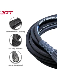 JPT Heavy Duty 15-Metre Pressure Washer Hose Pipe | American Standard M22 Thread With O-Ring Seals | Stand Upto 4300 PSI Pressure | Compatible With Many Pressure Washer Brands
50+ bought in past month - Mine Shaft
