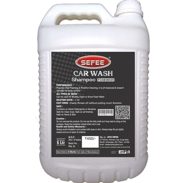 Sefee  Car Wash SHAMPO0LipdeWITH EXTRA FOAM BOOSTERS - Wild Watermelon