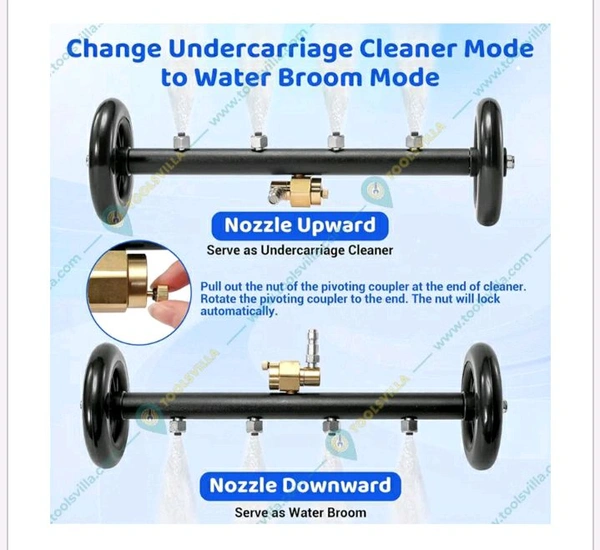 Sefee Btali High Pressure Washer Under Body Brush
(BT HPW A-UB-001-16)
SKU: TI-BH-45486
 - Dorado