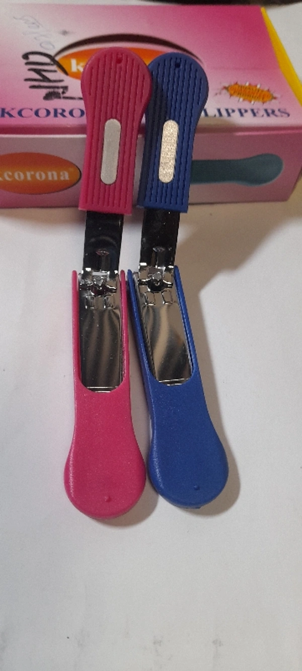 Nail Cutter - Big, Blue & Pink