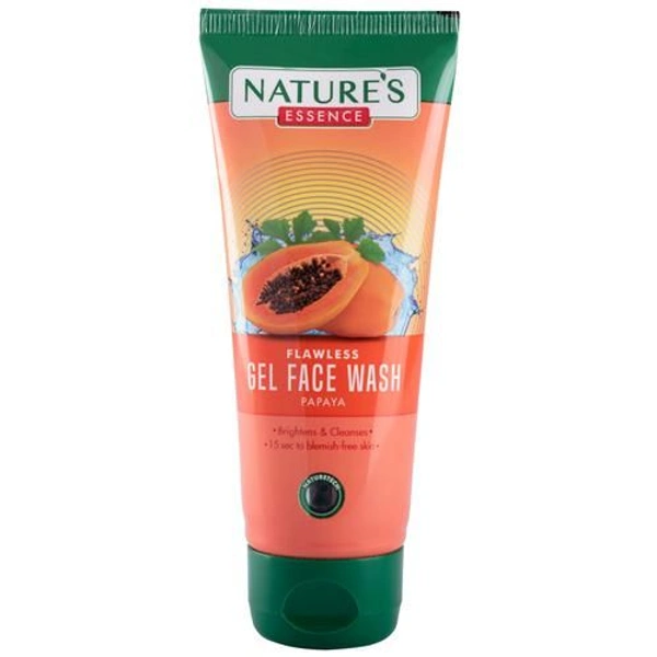 Nature's Flawless Gel Face Wash Papaya - 65 Grm