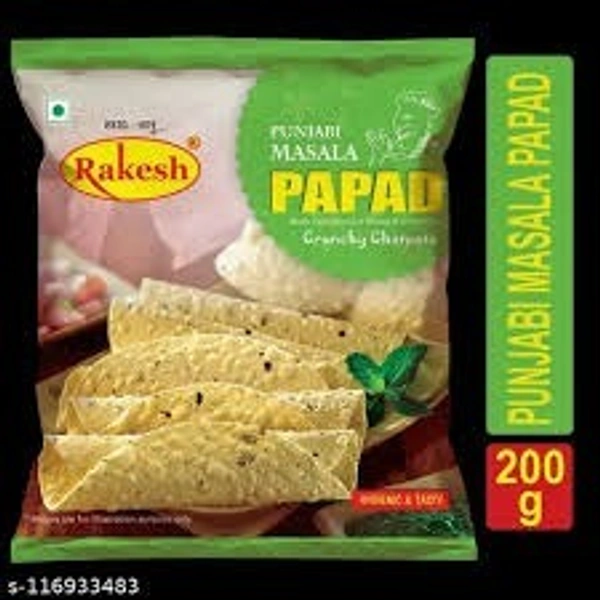 rakesh punjabi papad - 200g