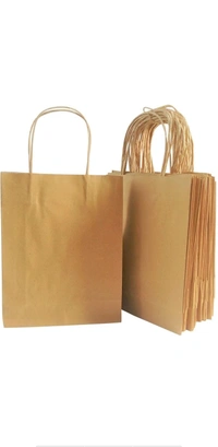 Heavy Brown Small Paper Bag (25pcs) - Hot Toddy