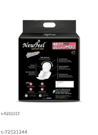 Newfeel Jumbo Sanitary Pads (pack of 1) ( Rating ⭐⭐⭐⭐⭐ 4.1 ) - XXL