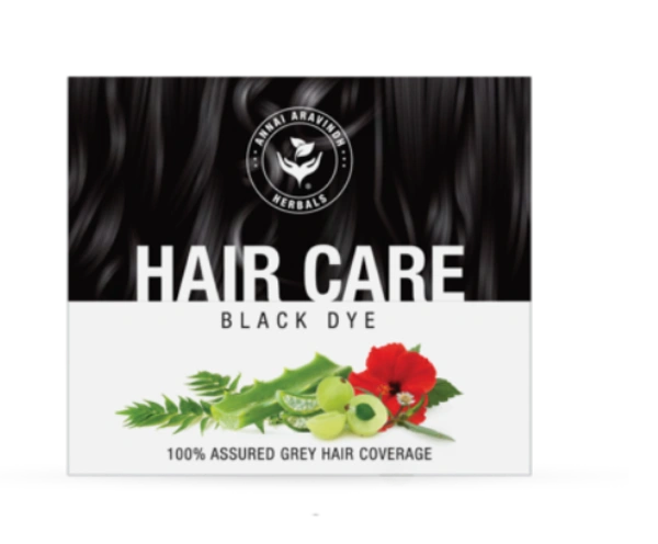 Annai Aravind Herbal Hair Care Black Dye - 20 GMS