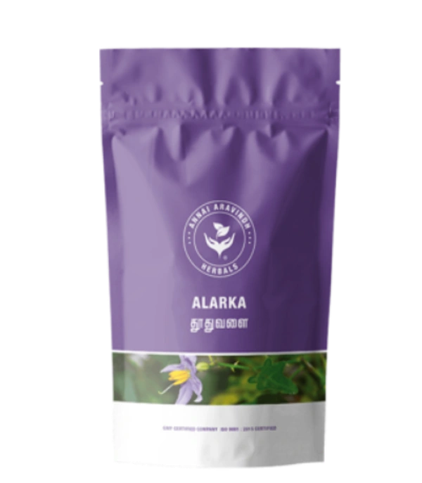 Annai Aravind Herbal Thuthuvalai Leaf Powder / Alarka - 50 GMS