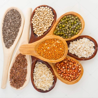 Millets , Rice ,Dals & Pulses