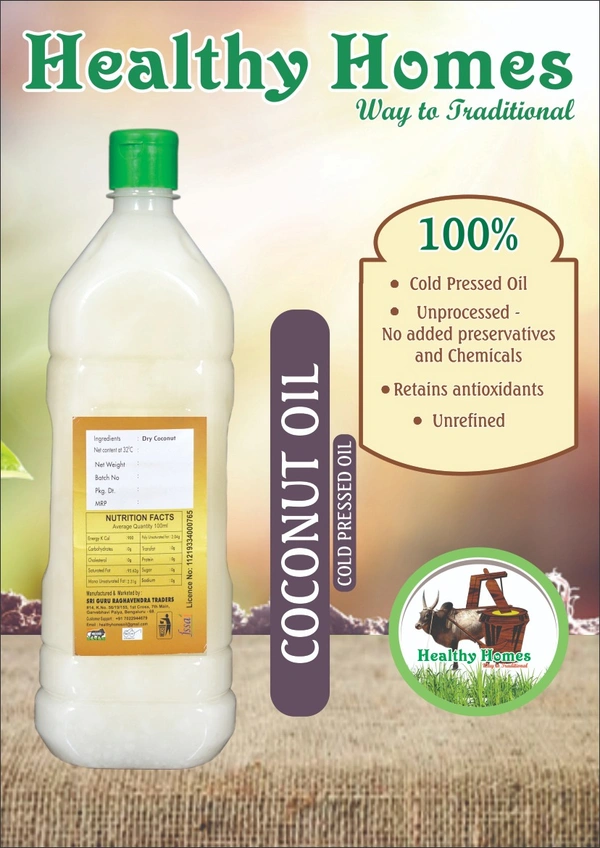 Healthy Homes Coconut Oil - 200 ML