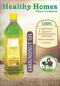Healthy Homes Groundnut Oil - 1 LTR