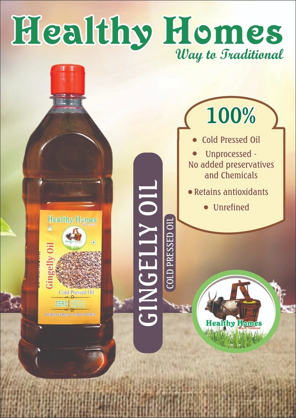 Healthy Homes Gingelly Oil - 1 Ltr
