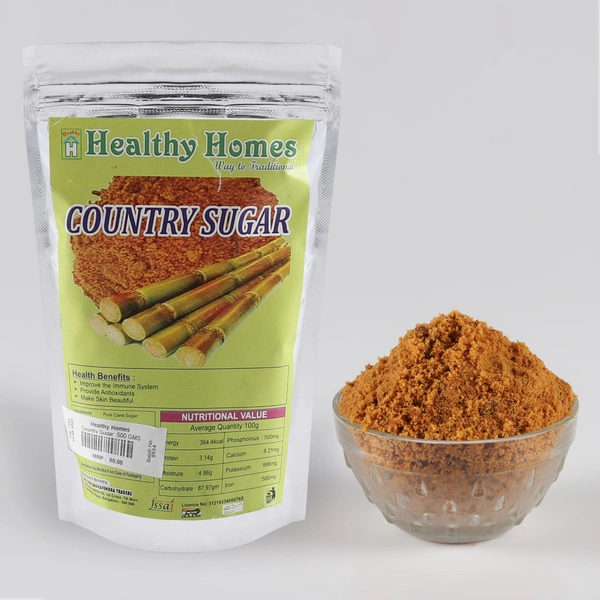 Healthy Homes Country Sugar/ Natti Sugar - 1 KG