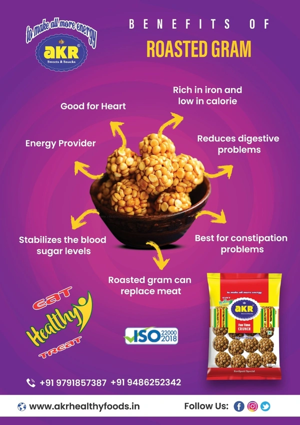 Healthy Homes Groundnut Chikki - 1 Nos