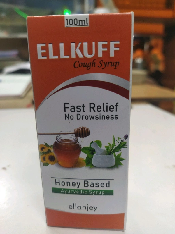 Ellanjey  Ellkuff Cough Syrup  - 100 Ml