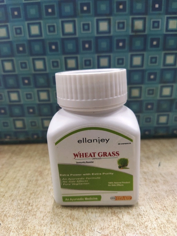 Ellanjey  Wheat Grass Capsules  - 30 Caps