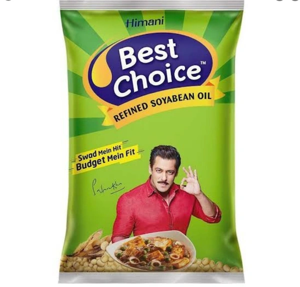 Best Choice Refined Soyabean Oil Pouch