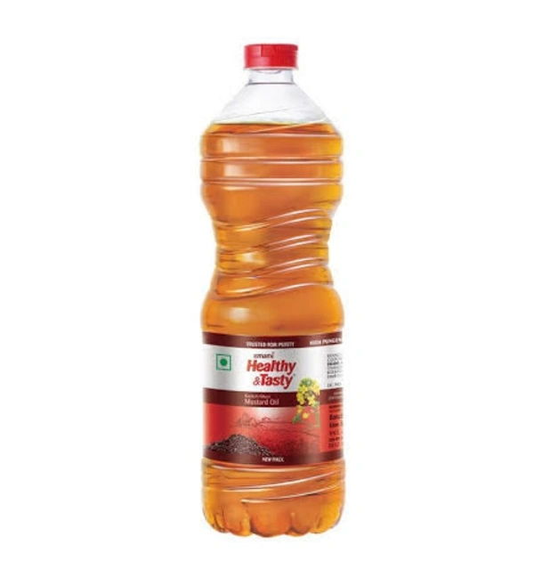 Emami Healthy & Tasty- Mustard Oil Bottle