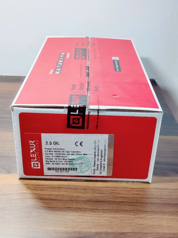 2.5 MFD OILE CAPACITOR