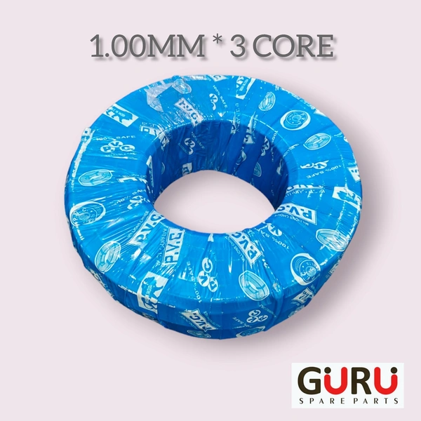 1.00 MM * 3 CORE WIRE BUNDLE 90MT
