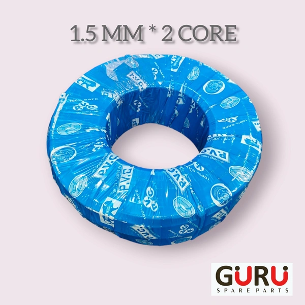 1.5 MM * 2 CORE WIRE BUNDLE 90MT