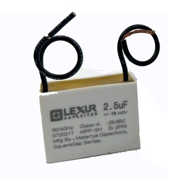 2.5 Sqare Capacitor