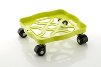 0099 SQUARE PLASTIC GAS CYLINDER TROLLEY