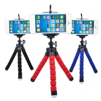 0266 PORTABLE MINI OCTOPUS TRIPOD STAND WITH PHONE HOLDER
