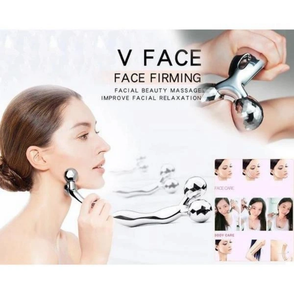 0370  3D Roller Face Massager