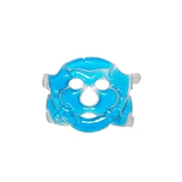 0380 COOLING GEL FACE MASK WITH STRAP-ON VELCRO, MEDIUM