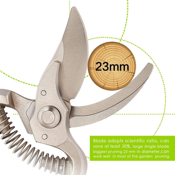 0466 GARDEN SHEARS PRUNERS SCISSOR (8 INCH)