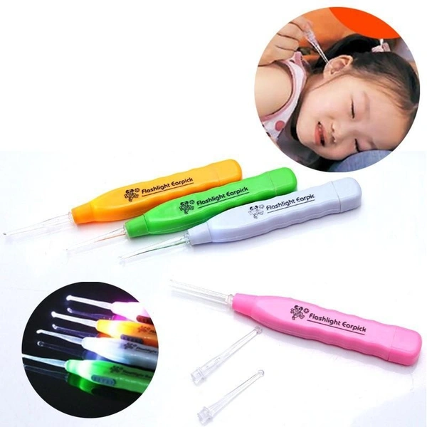 0611 LED FLASHLIGHT EARPICK WITH TWEEZER