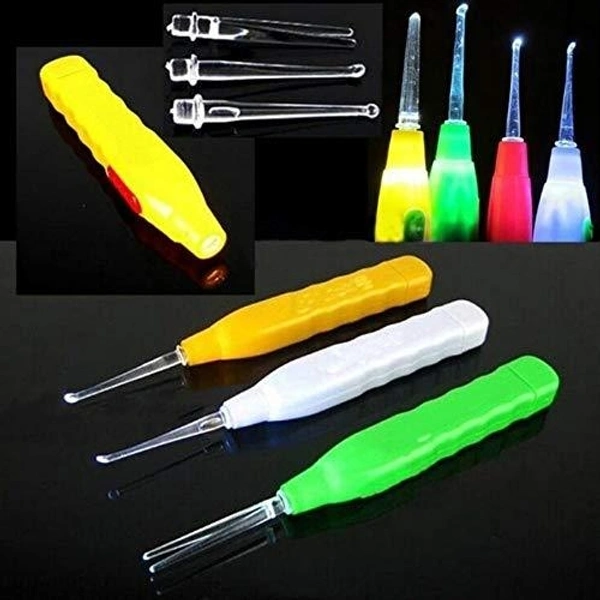 0611 LED FLASHLIGHT EARPICK WITH TWEEZER