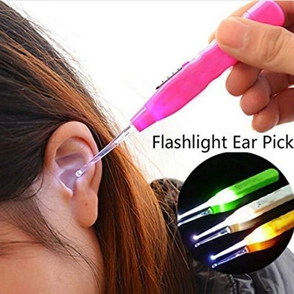 0611 LED FLASHLIGHT EARPICK WITH TWEEZER