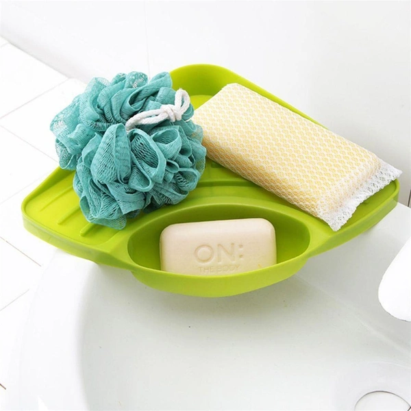 0861H SINK STRAINER BASKET CORNER KITCHEN TRIANGULAR MULTI FUNCTIONAL DRAIN SHELF