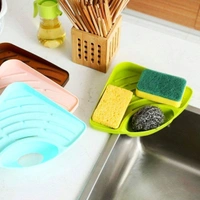 0861H SINK STRAINER BASKET CORNER KITCHEN TRIANGULAR MULTI FUNCTIONAL DRAIN SHELF