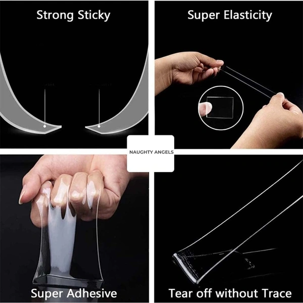 0882B STICKY TAPE WASHABLE ADHESIVE 1M TAPE REUSABLE