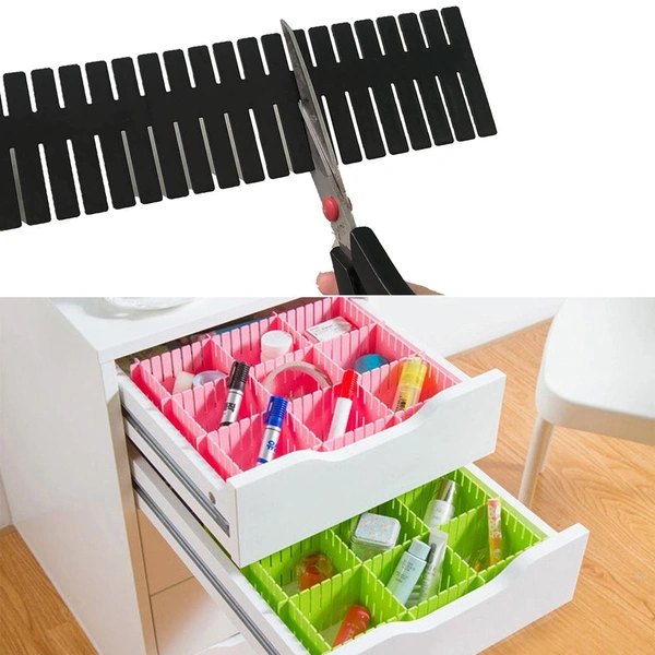 1079A ADJUSTABLE DRAWER ORGANIZER (PACK OF 6PCS)