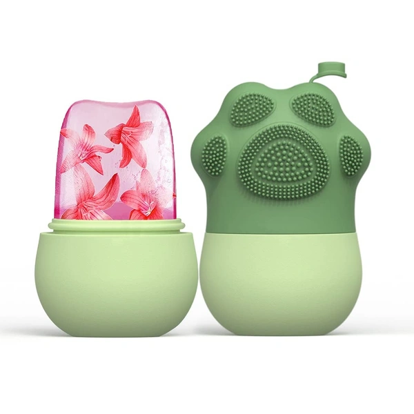 1226A ICE ROLLER FOR FACE MASSAGE & EYE, ANTI-LEAK SILICONE