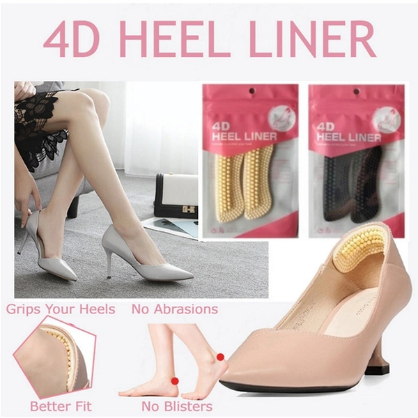 1283 FABRIC STICKY SHOE BACK HEEL INSOLES PROTECTOR LINER