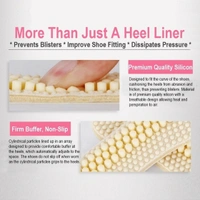1283 FABRIC STICKY SHOE BACK HEEL INSOLES PROTECTOR LINER