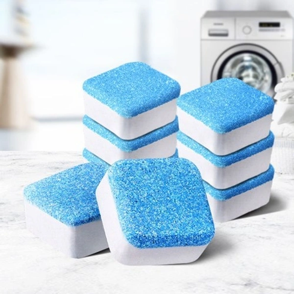 1402 WASHING MACHINE STAIN TANK CLEANER DEEP CLEANING DETERGENT TABLET ( 1PC )